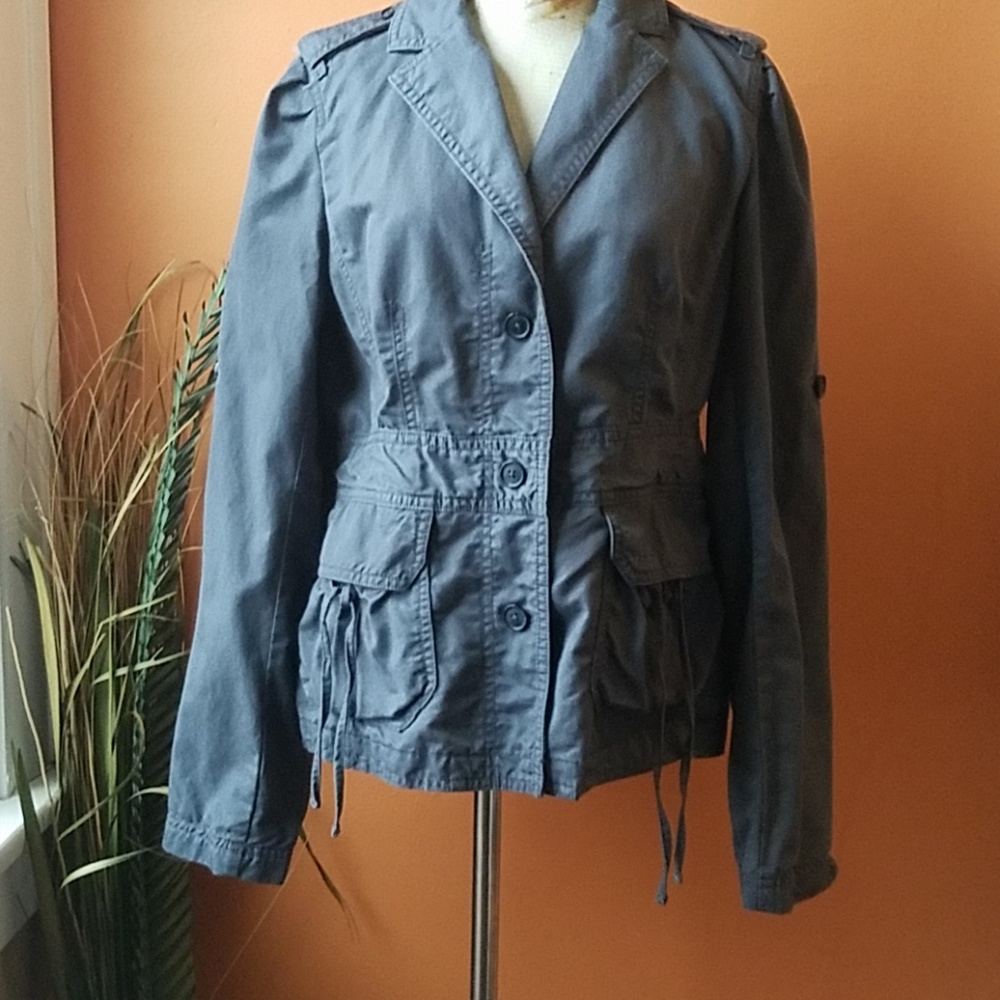 Ann Taylor Loft Khaki Jacket